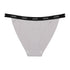 Letter Print Women's Mid Waisted Underwear Brief Panties