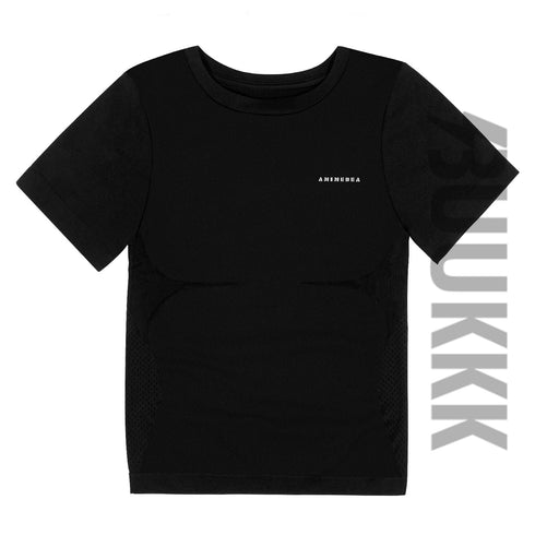 Letter Women's Athletic Yoga Stretchy T-Shirt Top