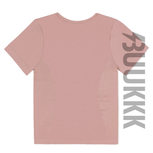 Letter Women's Athletic Yoga Stretchy T-Shirt Top