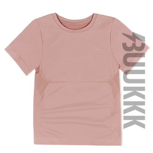 Letter Women's Athletic Yoga Stretchy T-Shirt Top