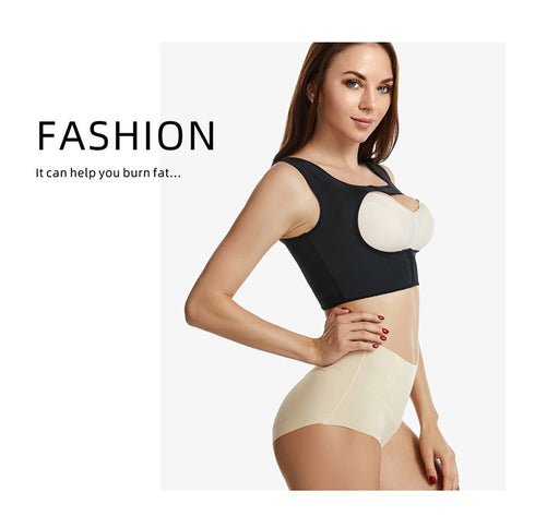 Lift Breasts Vest Tops Adjustable Open Bust Shapewear for Women