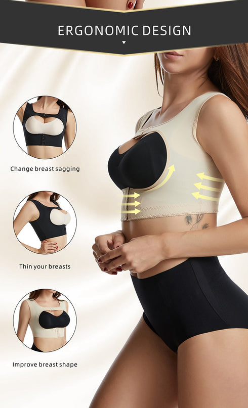 Lift Breasts Vest Tops Adjustable Open Bust Shapewear for Women