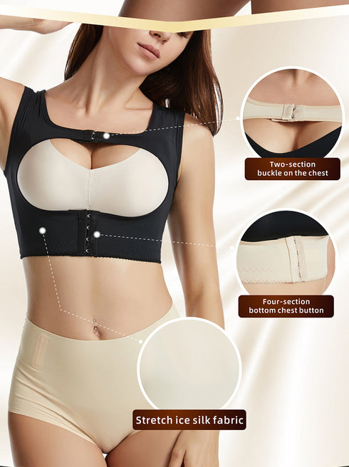 Lift Breasts Vest Tops Adjustable Open Bust Shapewear for Women