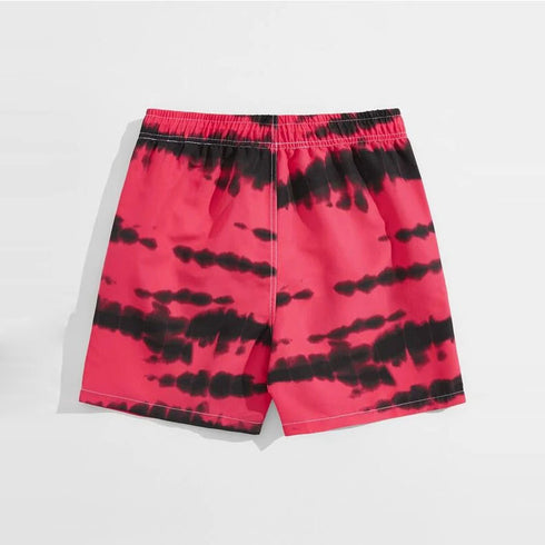 Lightweight Men's Loose Fit Funny Printed Quick Dry Swim Shorts