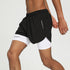 Lightweight Men's Quick Dry Lined Workout Sports Shorts