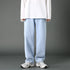 Loose Straight Fit Denim Jeans Pants for Men
