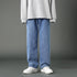 Loose Straight Fit Denim Jeans Pants for Men