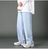 Loose Straight Fit Denim Jeans Pants for Men