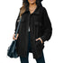 Loose Women's Long Sleeve Pure Color Coat Outwear