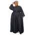 Loose Women's Plus Size One Shoulder Strap Full Dresses