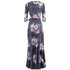 Loose Women's Plus Size Stylish Print Style Dresses