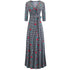 Loose Women's Plus Size Stylish Print Style Dresses