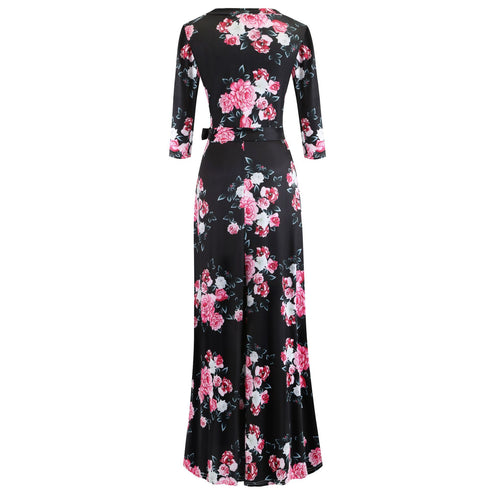 Loose Women's Plus Size Stylish Print Style Dresses