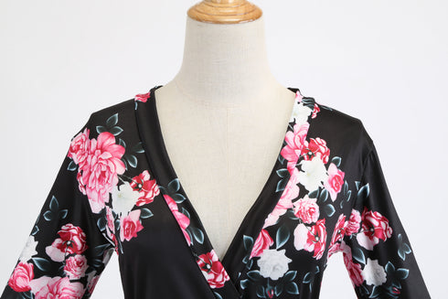 Loose Women's Plus Size Stylish Print Style Dresses