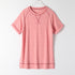 Loose Women's Round Collar Color Matching T-shirt