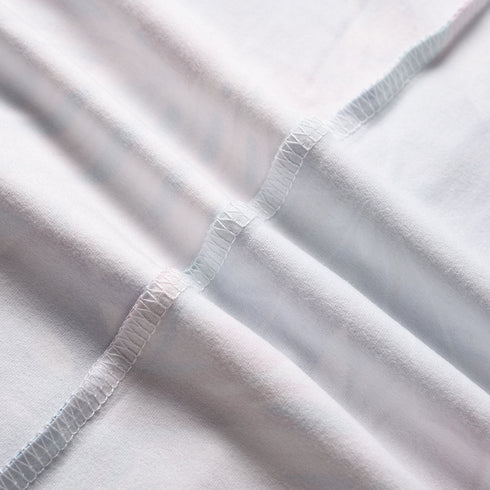 Loose Women's Tunics Flower Printed Hoodie Top