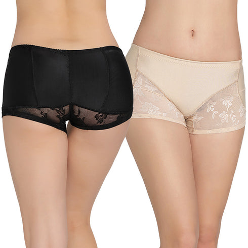 Low Waist Women's Hip Pads Fake Butt Short Underwear