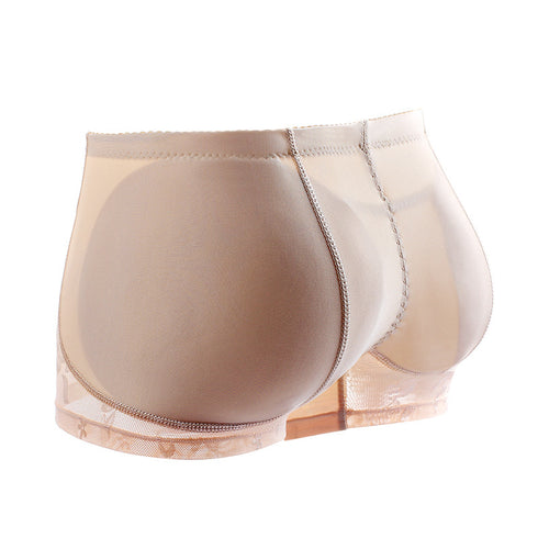 Low Waist Women's Hip Pads Fake Butt Short Underwear