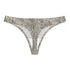 Low Waisted Sport Underpants Women's Thong Panties