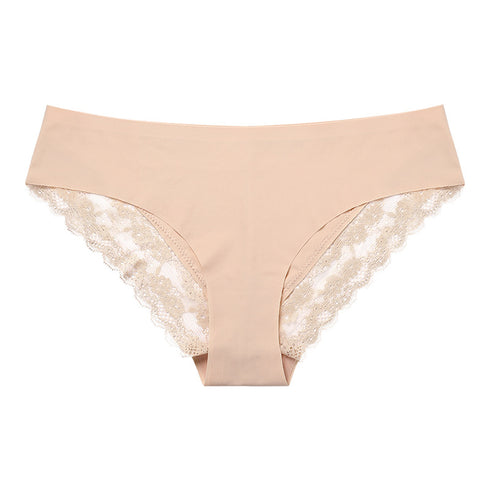 Low Waisted Sport Women's Lace Briefs Panties Underpants