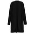 Medium Length Sweater Long Sleeves Women's Open Front Coat