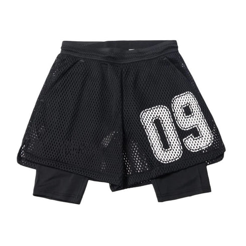 Men's 2-in-1 Breathable Jogging Cycling Mesh Shorts