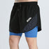 Men's 2-in-1 Running Shorts Workout Training Shorts with Liner