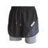 Men's 2-in-1 Running Shorts Workout Training Shorts with Liner