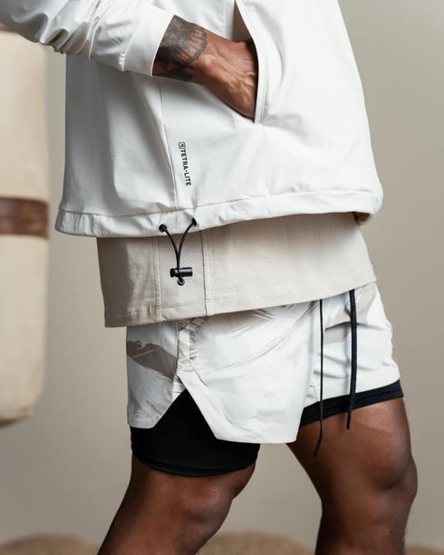 Men's 2 in 1 Active Running Shorts with Phone Pockets