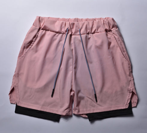 Men's 2 in 1 Active Running Shorts with Phone Pockets