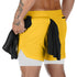 Men's 2 in 1  Lightweight Running Shorts with Phone Pocket
