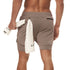 Men's 2 in 1  Lightweight Running Shorts with Phone Pocket