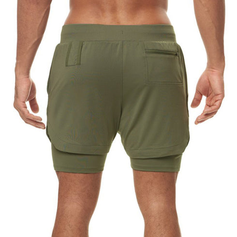 Men's 2 in 1  Lightweight Running Shorts with Phone Pocket
