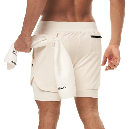 Men's 2 in 1  Lightweight Running Shorts with Phone Pocket