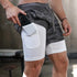 Men's 2 in 1  Lightweight Running Shorts with Phone Pocket