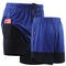 Men's 2 in 1 Lightweight Workout Yoga Shorts with Phone Pocket