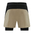 Men's 2 in 1 Quick Dry Jogger Athletic Shorts with Lined