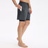 Men's 2 in 1 Quick Dry Sweat Workout Shorts with Lined
