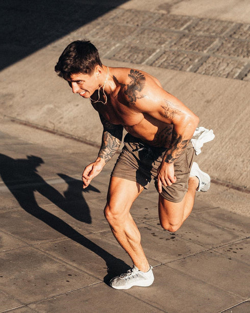 Men's 2 in 1 Quick Dry Workout Mesh Shorts with Liner