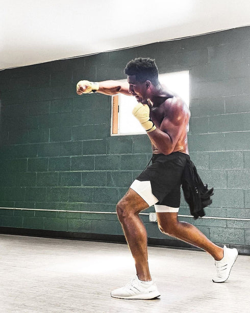 Men's 2 in 1 Quick Dry Workout Mesh Shorts with Liner