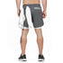 Men's 2 in 1 Quick Dry Workout Mesh Shorts with Liner