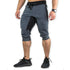 Men’s 3/4 Jogger Capri Cotton Running Shorts