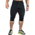 Men’s 3/4 Jogger Capri Cotton Running Shorts