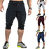 Men's 3/4 Jogger Capri Running Training Workout Shorts