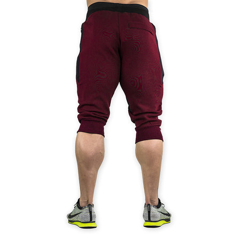 Men's 3/4 Jogger Capri Running Training Workout Shorts