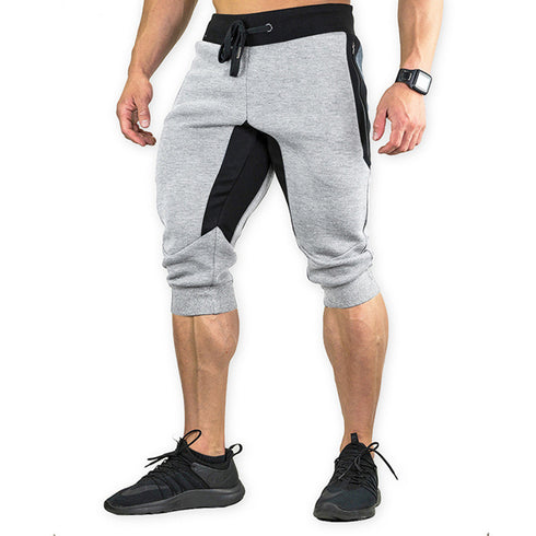 Men's 3/4 Jogger Capri Running Training Workout Shorts