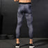 Men's 3D Printed Capri Compression Active Pants
