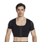 Men's 3 Rows Clasp Compression Shapewear Chest Flat Bust