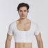 Men's 3 Rows Clasp Compression Shapewear Chest Flat Bust