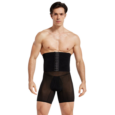 Men's Abdomen Control Hip Lift Boxer Brief Shapewear